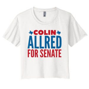 Colin Allred For Senate Women's Crop Top Tee