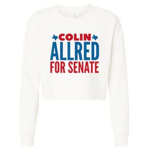 Colin Allred For Senate Cropped Pullover Crew