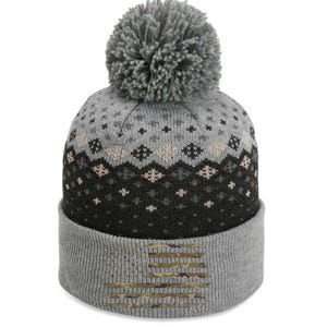 Camo American Flag Usa Camouflage The Baniff Cuffed Pom Beanie