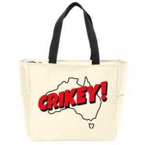 Crikey! Aussie For Australian Slang Zip Tote Bag