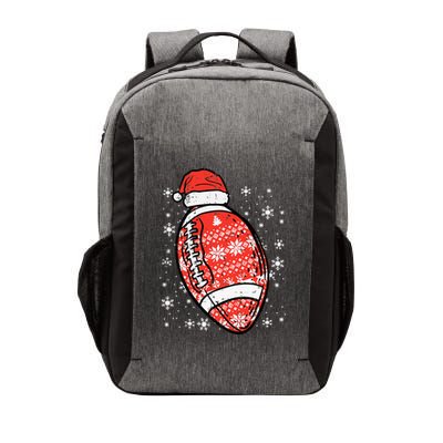 Christmas American Football Santa Xmas Sports funny Vector Backpack