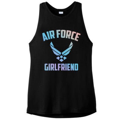 Cool Air Force Friend Gift Us National Guards Cute Gift Ladies PosiCharge Tri-Blend Wicking Tank