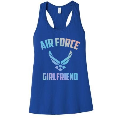 Cool Air Force Friend Gift Us National Guards Cute Gift Women's Racerback Tank