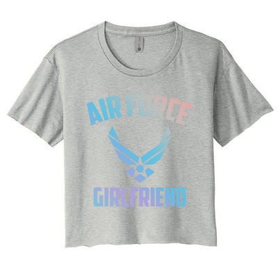 Cool Air Force Friend Gift Us National Guards Cute Gift Women's Crop Top Tee