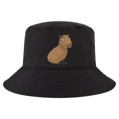 Cute And Funny Capybara Meme Cool Comfort Performance Bucket Hat