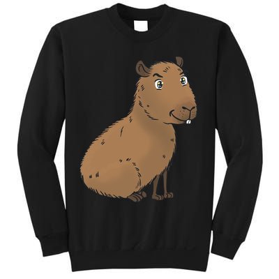 Cute And Funny Capybara Meme Sweatshirt
