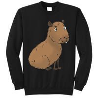 Cute And Funny Capybara Meme Sweatshirt