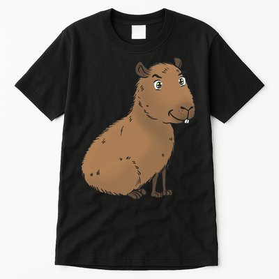 Cute And Funny Capybara Meme Tall T-Shirt