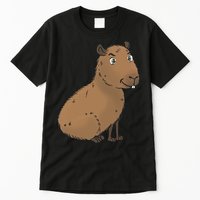 Cute And Funny Capybara Meme Tall T-Shirt