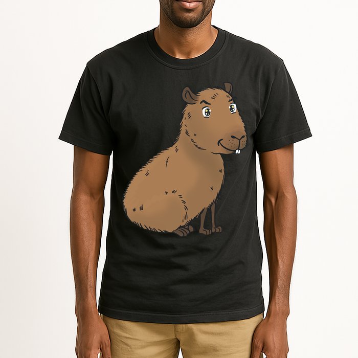 Cute And Funny Capybara Meme Tall T-Shirt
