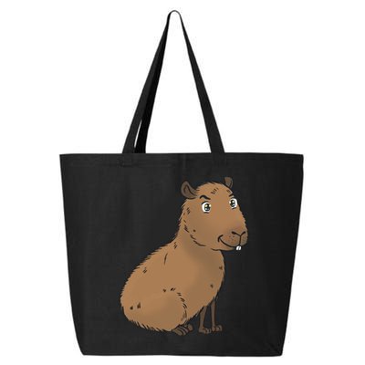 Cute And Funny Capybara Meme 25L Jumbo Tote