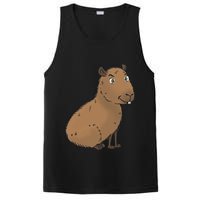 Cute And Funny Capybara Meme PosiCharge Competitor Tank