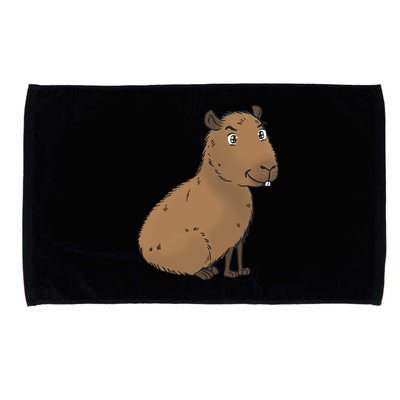 Cute And Funny Capybara Meme Microfiber Hand Towel