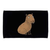 Cute And Funny Capybara Meme Microfiber Hand Towel