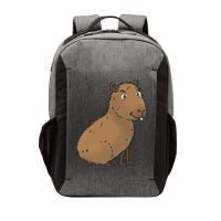Cute And Funny Capybara Meme Vector Backpack