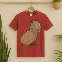 Cute And Funny Capybara Meme T-Shirt