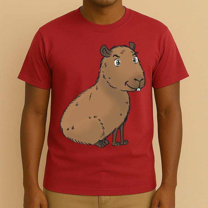 Cute And Funny Capybara Meme T-Shirt