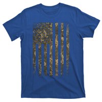 Camouflage American Flag Print Camo Military Tactical Funny Gift Funny Gift T-Shirt