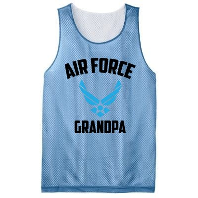 Cool Air Force Grandpa Gift Proud Us Military Veteran Gift Mesh Reversible Basketball Jersey Tank