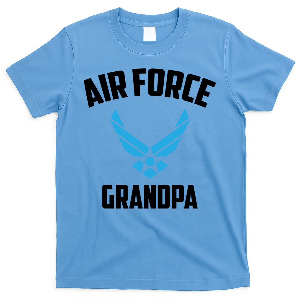 Cool Air Force Grandpa Gift Proud Us Military Veteran Gift T-Shirt