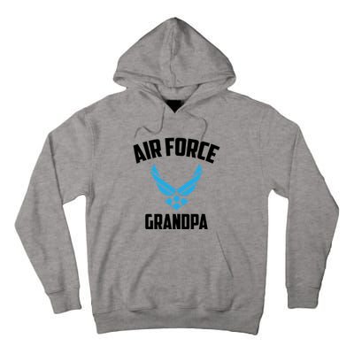 Cool Air Force Grandpa Gift Proud Us Military Veteran Gift Tall Hoodie