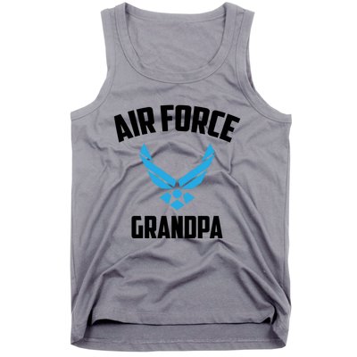 Cool Air Force Grandpa Gift Proud Us Military Veteran Gift Tank Top