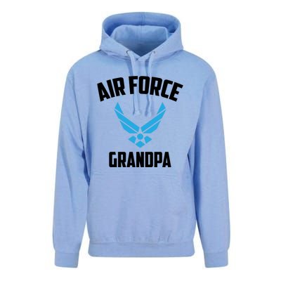 Cool Air Force Grandpa Gift Proud Us Military Veteran Gift Unisex Surf Hoodie