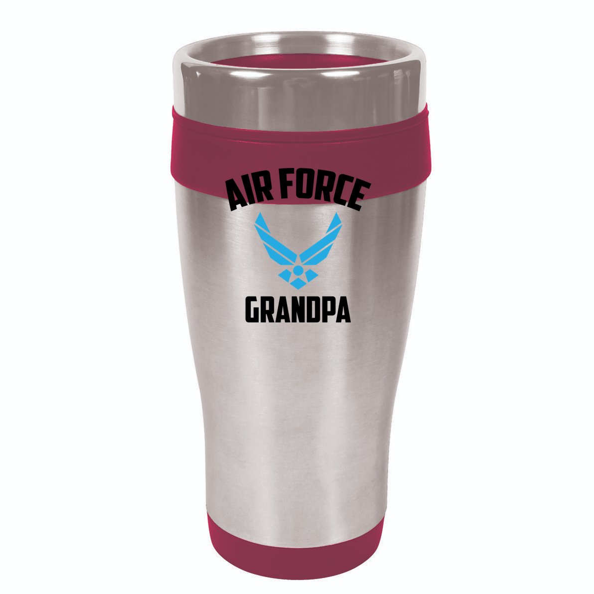 Cool Air Force Grandpa Gift Proud Us Military Veteran Gift Cool Comfort Performance Bucket Hat