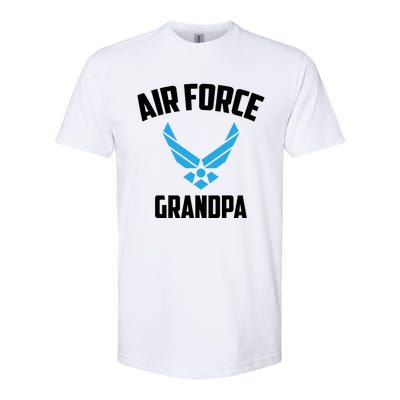 Cool Air Force Grandpa Gift Proud Us Military Veteran Gift Softstyle® CVC T-Shirt