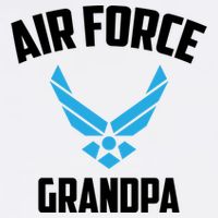 Cool Air Force Grandpa Gift Proud Us Military Veteran Gift Tall T-Shirt
