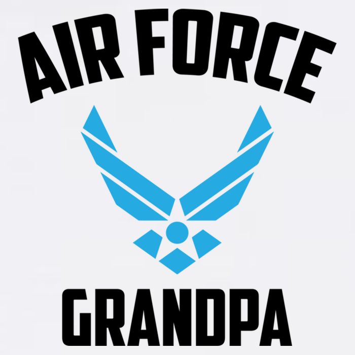Cool Air Force Grandpa Gift Proud Us Military Veteran Gift Tall T-Shirt