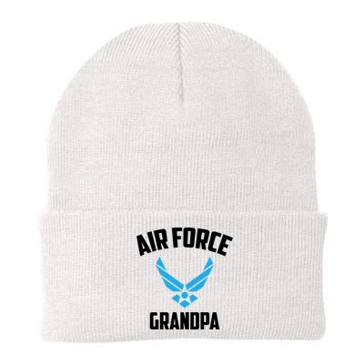 Cool Air Force Grandpa Gift Proud Us Military Veteran Gift Beanie