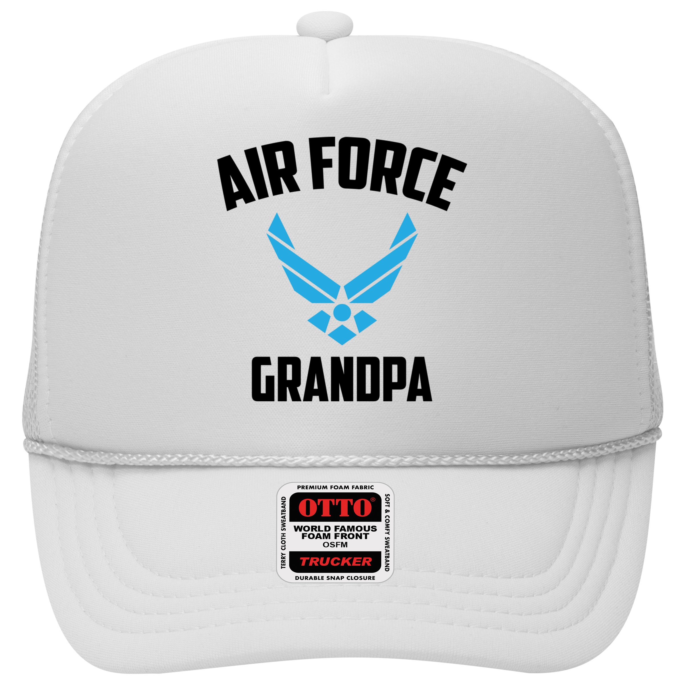 Cool Air Force Grandpa Gift Proud Us Military Veteran Gift Hat