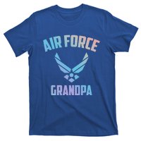 Cool Air Force Grandpa Gift Proud Us Military Veteran Gift T-Shirt