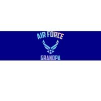 Cool Air Force Grandpa Gift Proud Us Military Veteran Gift Bumper Sticker