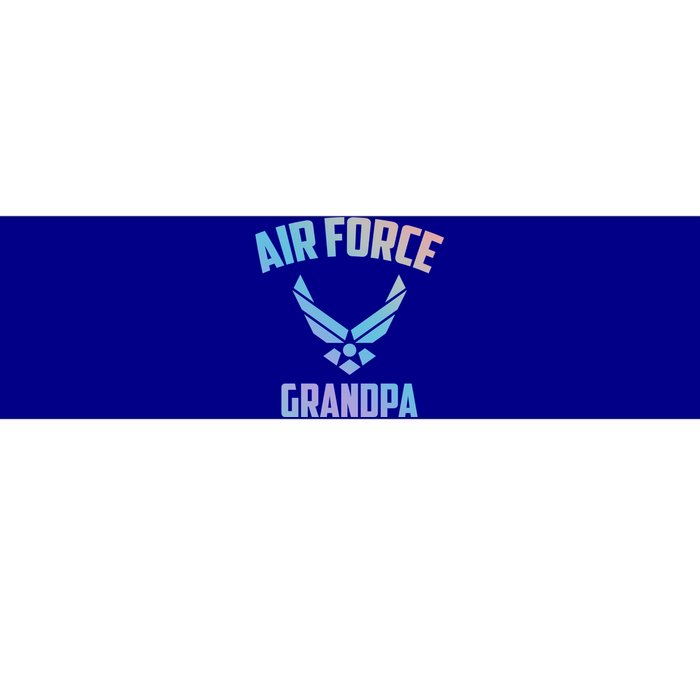 Cool Air Force Grandpa Gift Proud Us Military Veteran Gift Bumper Sticker