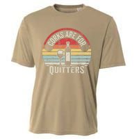 Corks Are For Quitters Wine Lover Cooling Performance Crew T-Shirt