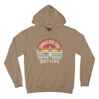 Corks Are For Quitters Wine Lover Hoodie