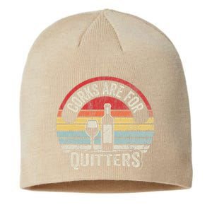 Corks Are For Quitters Wine Lover Sustainable Beanie