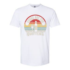 Corks Are For Quitters Wine Lover Softstyle CVC T-Shirt