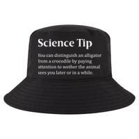 Crocodile Alligator Funny Science Tip Cool Comfort Performance Bucket Hat