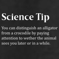 Crocodile Alligator Funny Science Tip Adult Drive Performance Visor