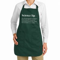 Crocodile Alligator Funny Science Tip Apron
