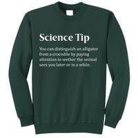 Crocodile Alligator Funny Science Tip Sweatshirt