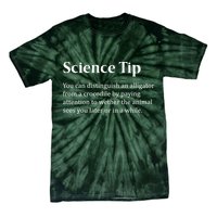 Crocodile Alligator Funny Science Tip Tie-Dye T-Shirt