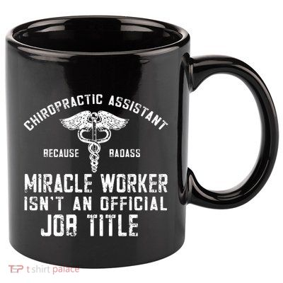 Chiropractic Assistant Face Paper Chiro Chiropractor Gift 11oz C Handle Ceramic Mug