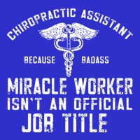 Chiropractic Assistant Face Paper Chiro Chiropractor Gift V-Neck T-Shirt