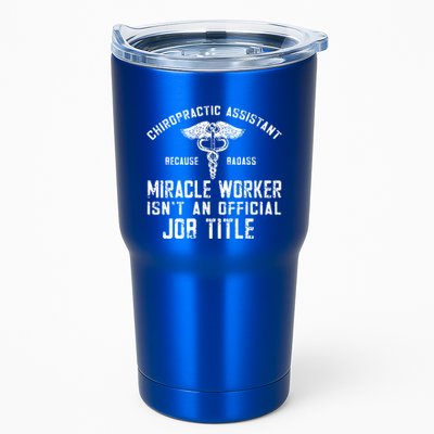 Chiropractic Assistant Face Paper Chiro Chiropractor Gift Tumbler