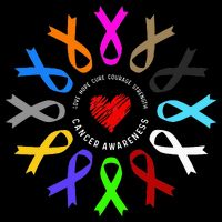 Cancer Awareness Fight Cancer Ribbon Cooling Performance Crew T-Shirt