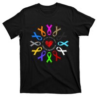 Cancer Awareness Fight Cancer Ribbon T-Shirt